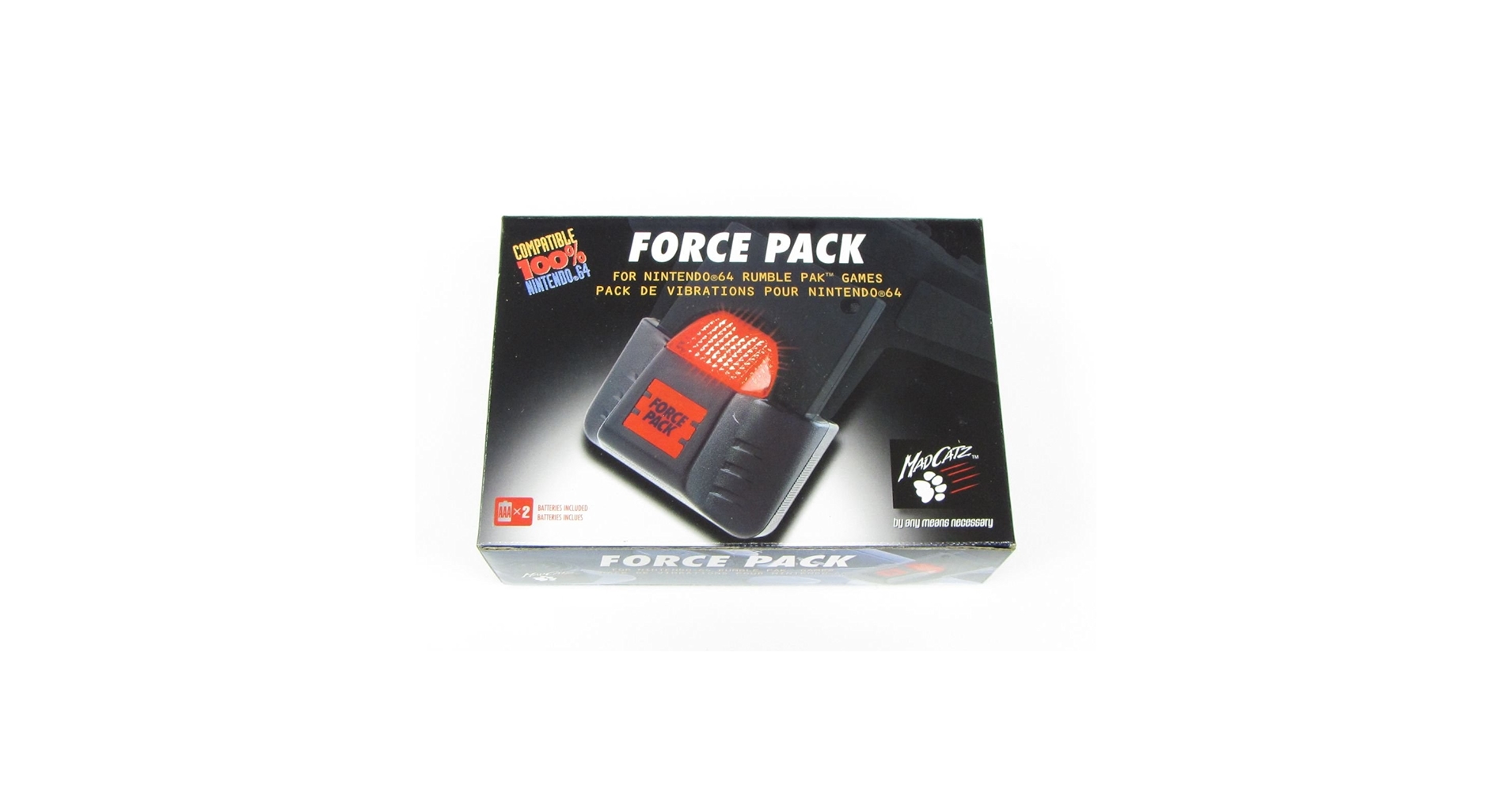 Amazon.com: N64 Mad Catz Force Pack : Video Games